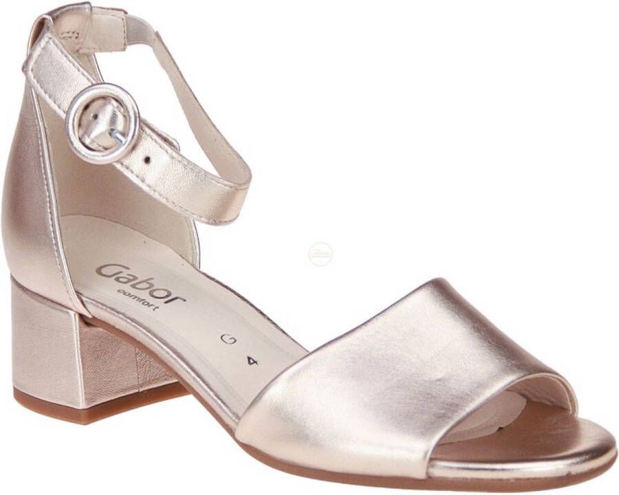 Gabor 902 Sandalen Dames Goud