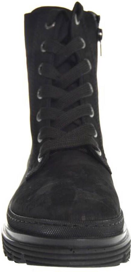 Gabor 92.515.47 Dames Veterboots-Zwart