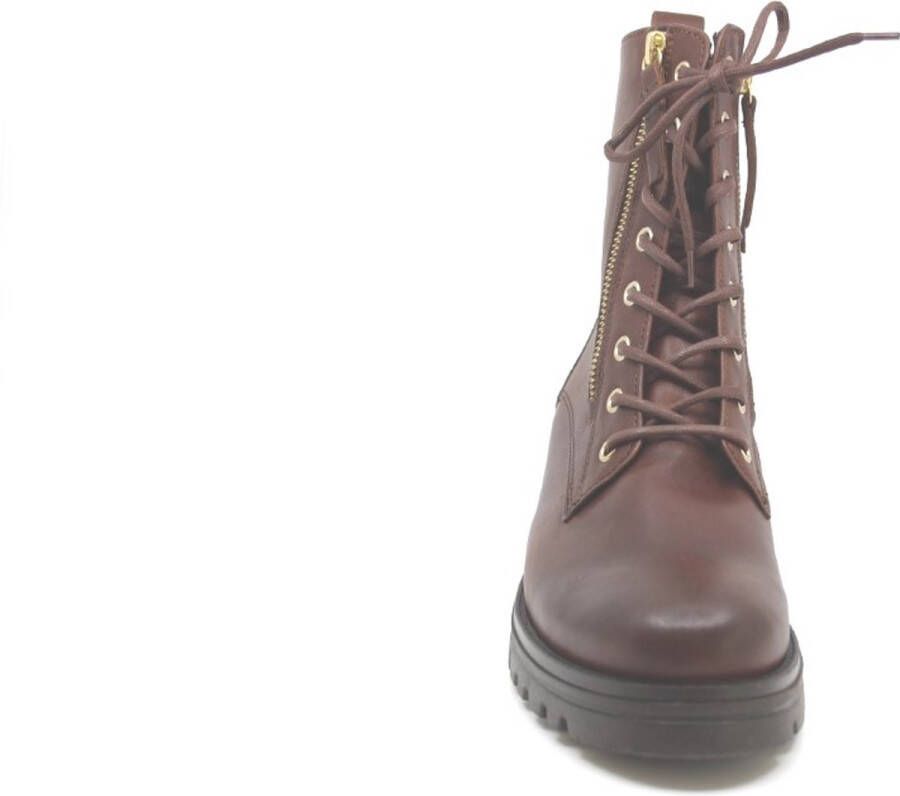 Gabor 92.785.55 Cognacbruine veterboots wijdte G