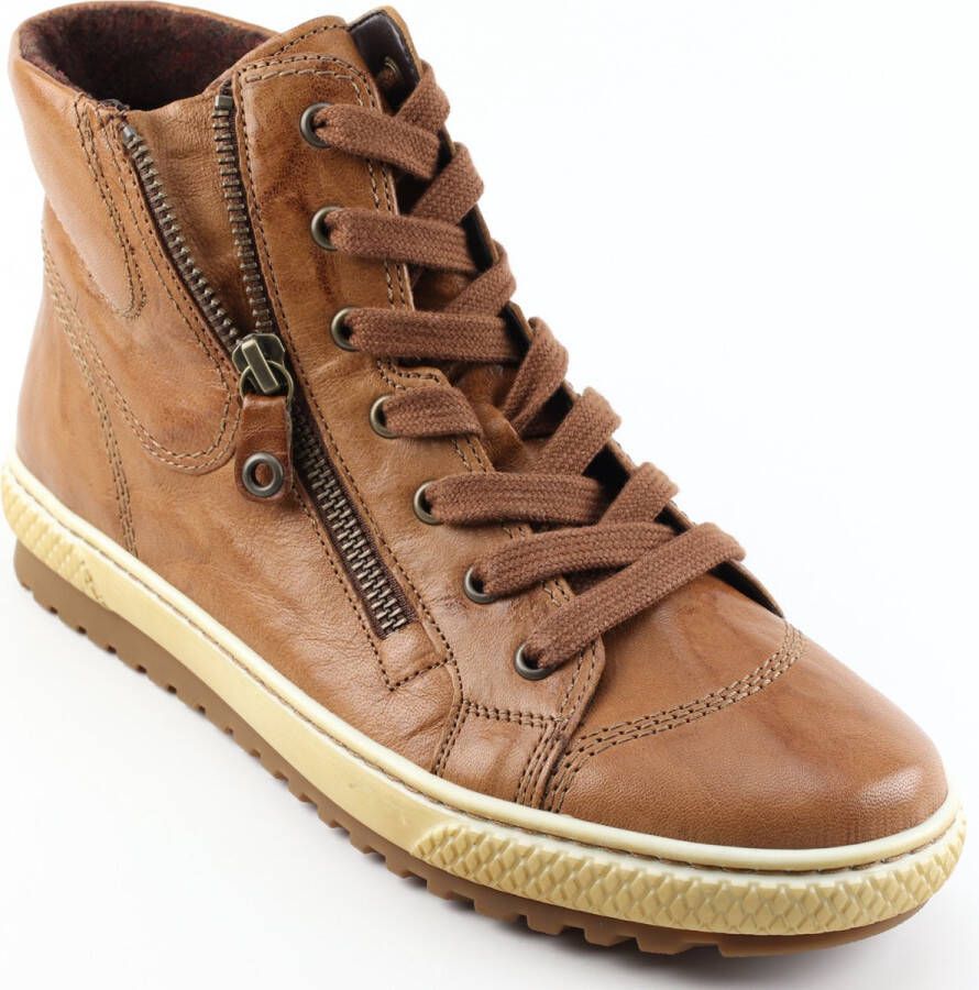 Gabor 93.754 Dames Veterschoenen Cognac