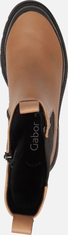 Gabor Chelsea boots cognac Nubuck Dames