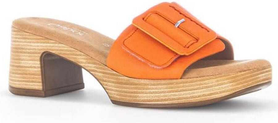 Gabor Comfort Oranje Slipper G-leest