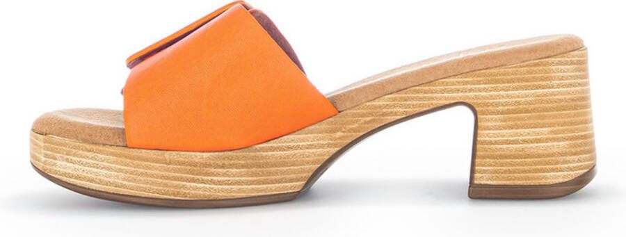 Gabor Comfort Oranje Slipper G-leest