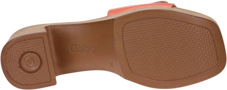 Gabor Comfort Oranje Slipper G-leest