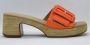 Gabor Comfort Oranje Slipper G-leest - Thumbnail 24