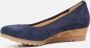 Gabor Easy Walking Blauwe Pumps Dames - Thumbnail 8