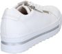 Gabor 498 Lage sneakers Leren Sneaker Dames Wit - Thumbnail 12