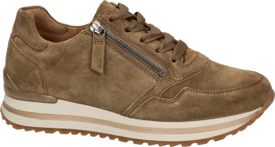 Gabor -Dames bruin donker sneakers