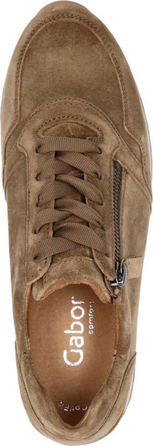 Gabor -Dames bruin donker sneakers