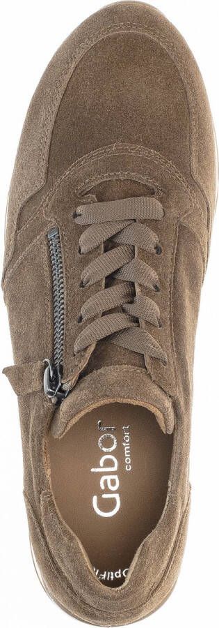 Gabor -Dames bruin donker sneakers