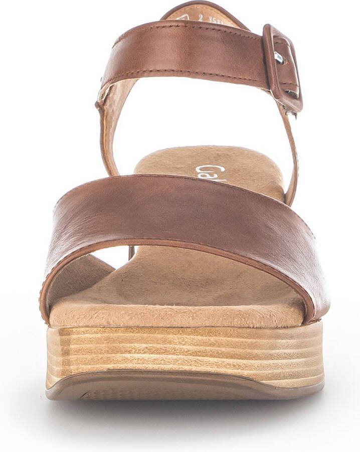 Gabor -Dames cogna caramel sandalen