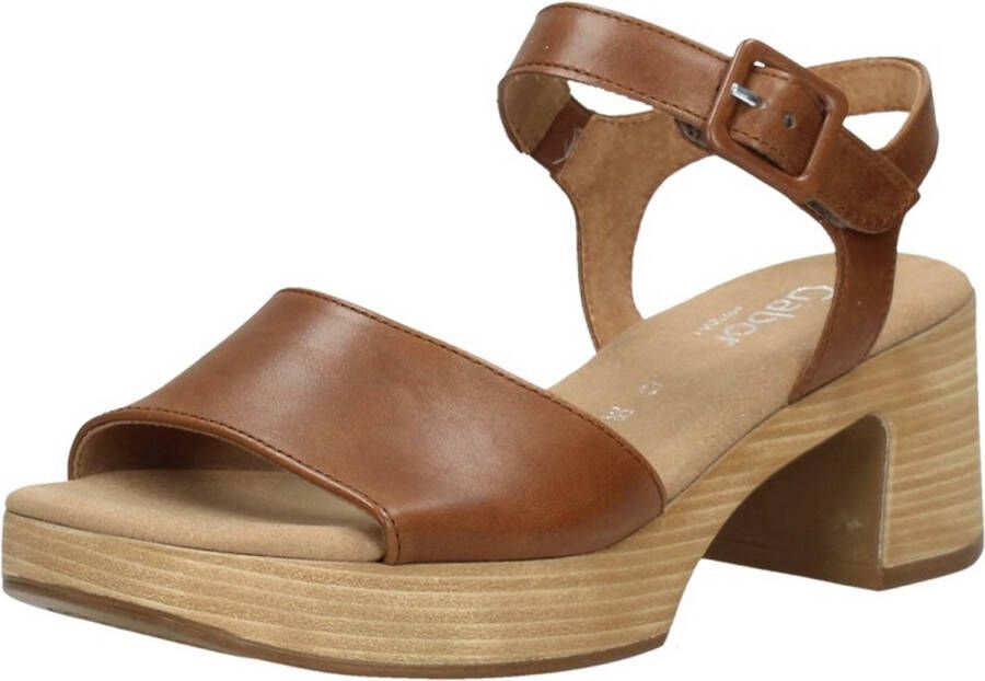 Gabor -Dames cogna caramel sandalen