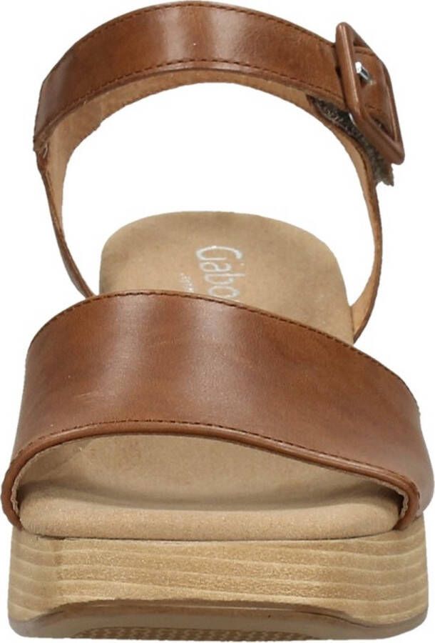 Gabor -Dames cogna caramel sandalen