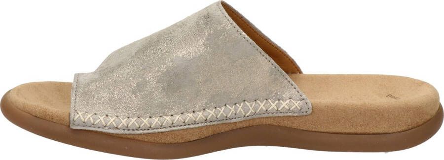 Gabor -Dames goud slippers & muiltjes