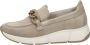 Gabor Beige Suède Loafers met Optifit Voetbed Beige Dames - Thumbnail 11