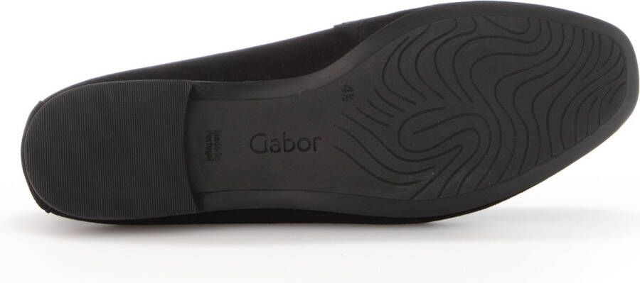 Gabor dames loafer Zwart