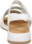 Gabor Witte Leren Sandalen Klittenbandsluiting White Dames - Thumbnail 9