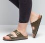 Gabor Slippers sleehak zomerschoen pantoffels met ademende leren voering - Thumbnail 13