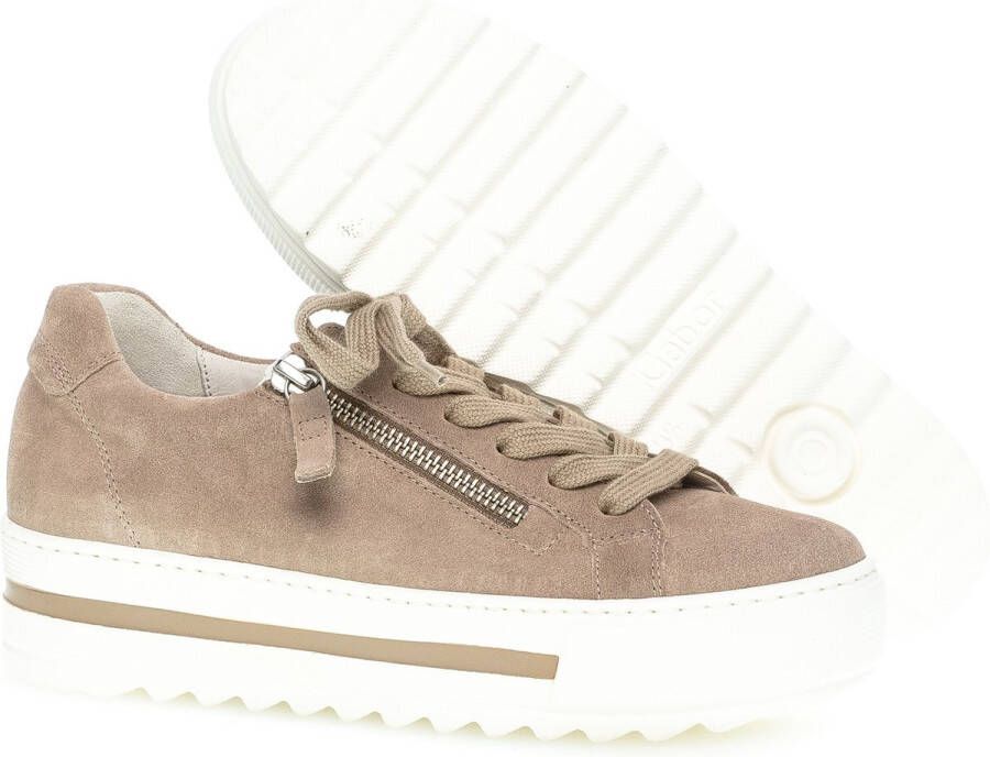 Gabor dames sneaker Beige