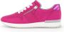 Gabor Roze Suède Sneaker met Enkelondersteuning en Versterkte Hiel Pink Dames - Thumbnail 11