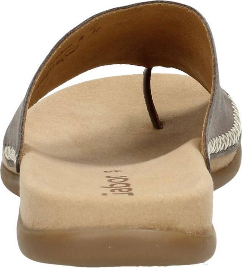 Gabor Dames Teenslipper Taupe