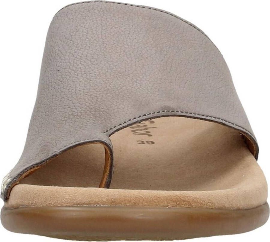 Gabor Dames Teenslipper Taupe