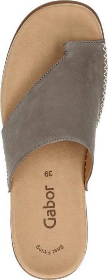 Gabor Dames Teenslipper Taupe