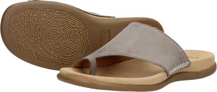 Gabor Dames Teenslipper Taupe