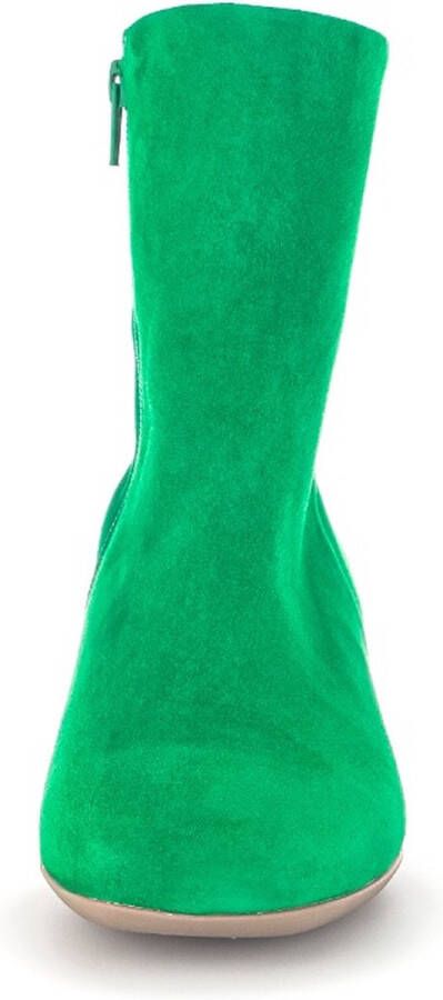 Gabor Enkellaarsjes groen Suede Dames