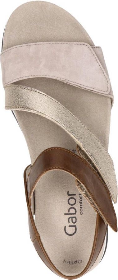 Gabor Florenz dames sandaal Beige multi