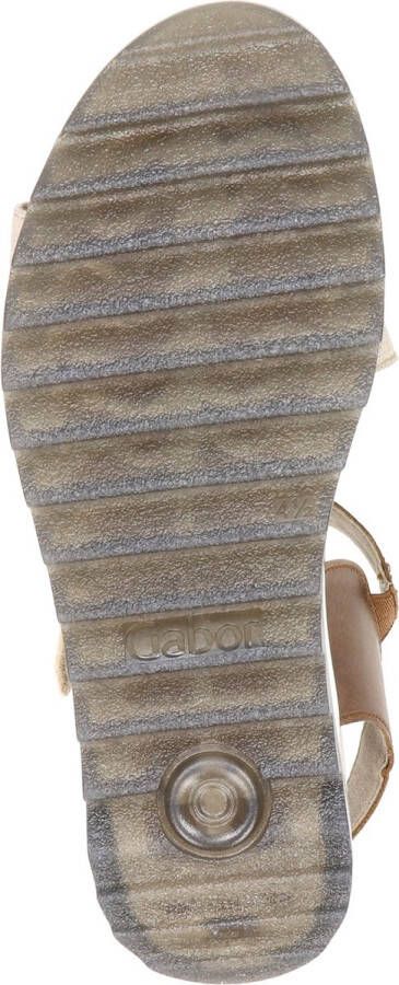 Gabor Florenz dames sandaal Beige multi