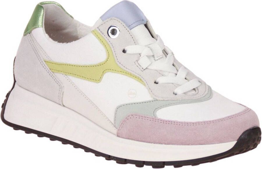 Gabor Stijlvolle leren sneakers voor dames Multicolor Dames