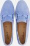 Gabor Blauwe Velvet Loafers Stijlvol Comfortabel Ontwerp Blue Dames - Thumbnail 15