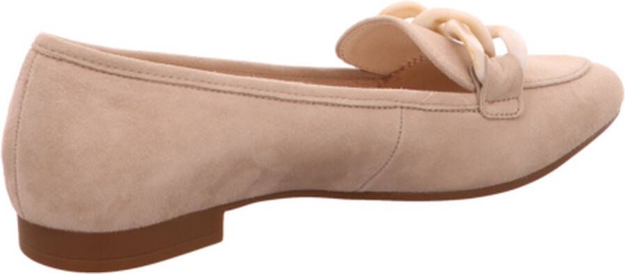 Gabor Instappers taupe Suede Dames