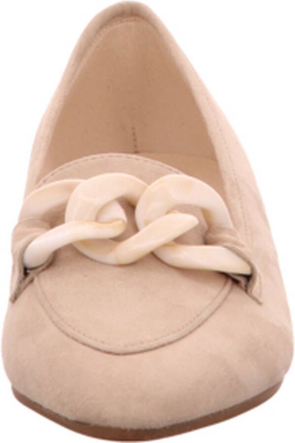 Gabor Instappers taupe Suede Dames