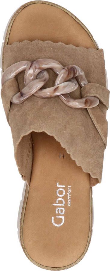 Gabor Pisa dames slipper Sand