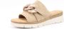 Gabor 82.891.33 Dreamvelour sand Slipper Luxe slipper slipper met hak - Thumbnail 14