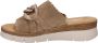 Gabor 82.891.33 Dreamvelour sand Slipper Luxe slipper slipper met hak - Thumbnail 9