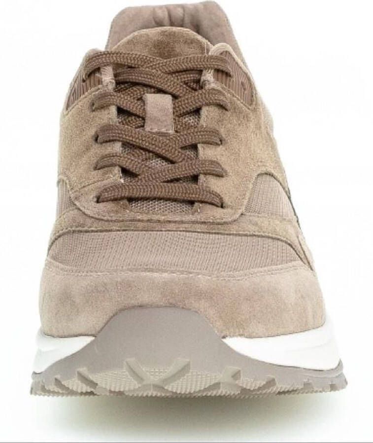 Gabor Pius Rollingsoft 8000.11.04 Heren Wandelsneakers Beige