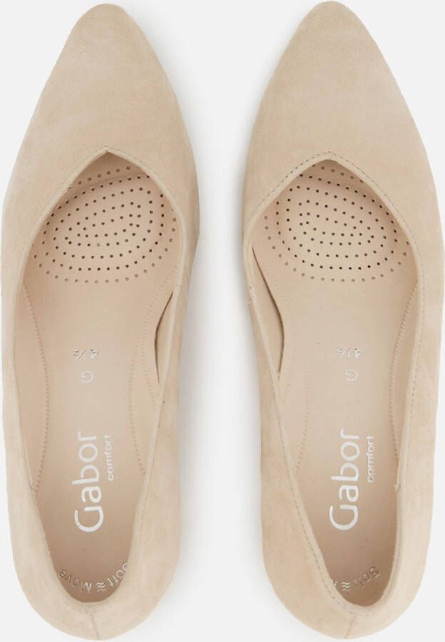 Gabor Pumps beige Suede Dames