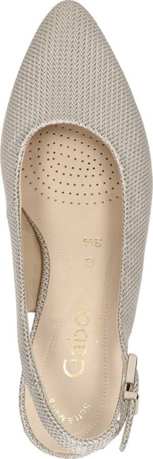 Gabor Pumps beige Synthetisch Dames