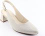 Gabor Slingback Pumps beige Synthetisch - Thumbnail 12