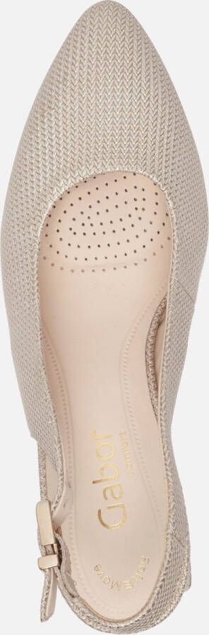 Gabor Pumps beige Synthetisch Dames