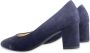 Gabor 450 Pumps High Heels Schoenen Hoge Hak Dames Blauw - Thumbnail 13