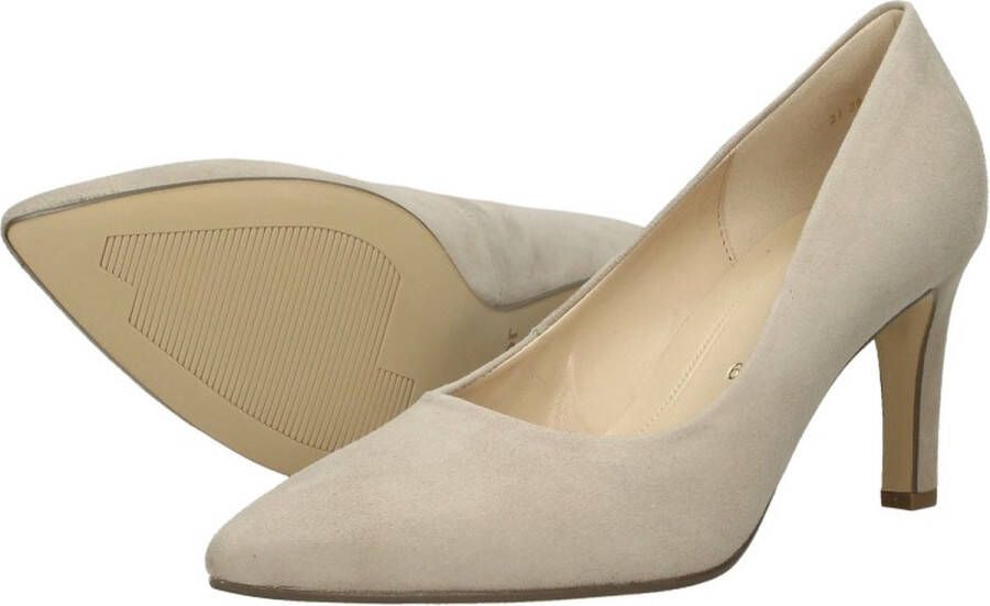 Gabor Pumps Taupe Suede Dames