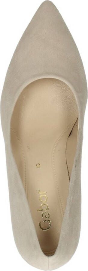 Gabor Pumps Taupe Suede Dames