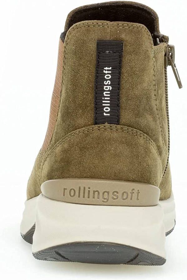 Gabor Rollingsoft Chelsea boots groen