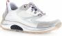 Gabor rollingsoft sensitive 26.916.29 dames rollende wandelsneaker zilver - Thumbnail 4