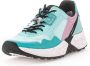 Gabor rollingsoft sensitive 26.995.22 dames rollende wandelsneaker groen - Thumbnail 3