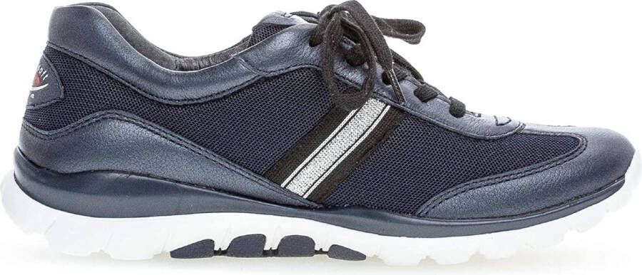 Gabor rollingsoft sensitive 56.966.66 dames wandelsneaker blauw